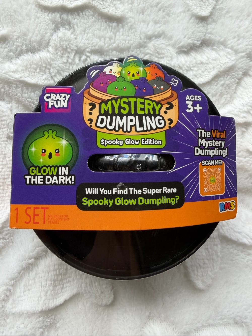 🎃👻 NEW Original RMS Crazy Fun Mystery Dumpling – Spooky Glow Edition ✨RARE